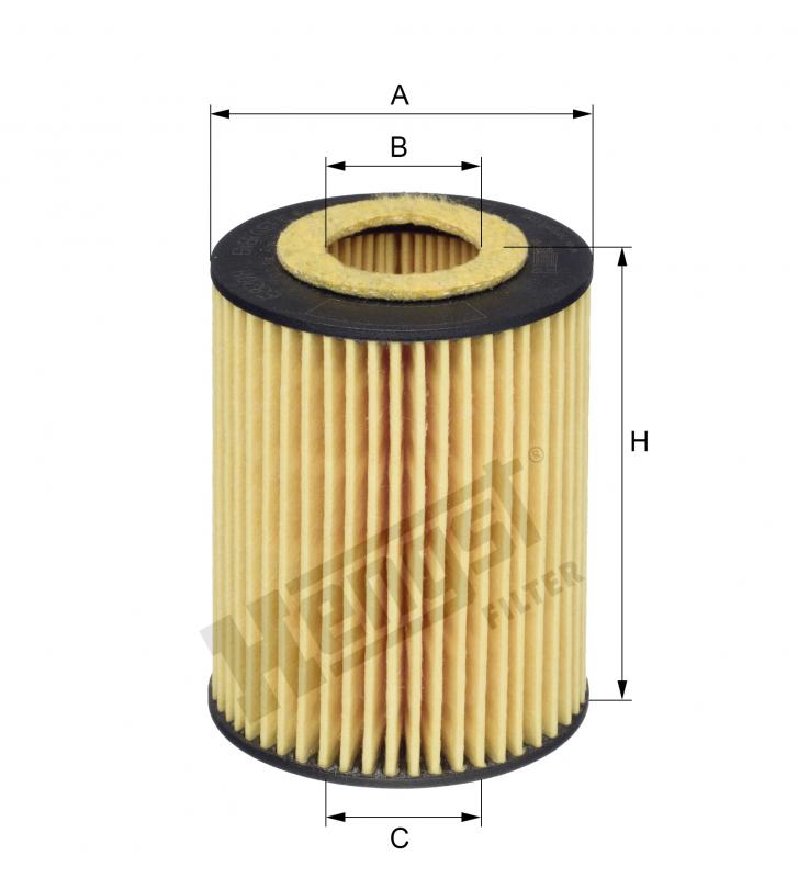 Filtro de Aceite BMW F20 F21 F30 114i 116i N13 Hengst