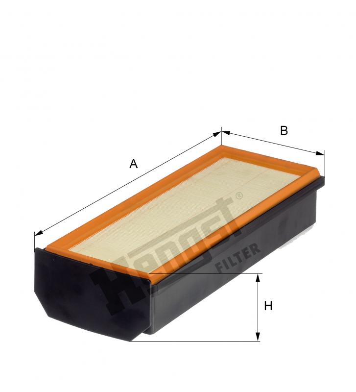 Filtro de Aire BMW F10 F01 X3 F25 X4 F26 X5 F15 X6 F16 Diesel Hengst