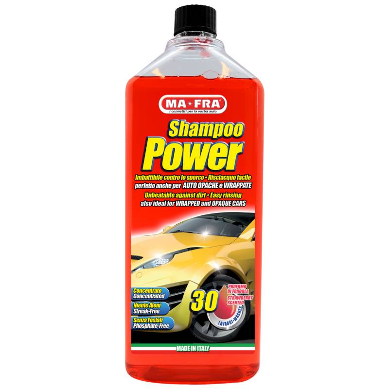 Shampoo Power Lavado Automotriz MaFra 1 Litro